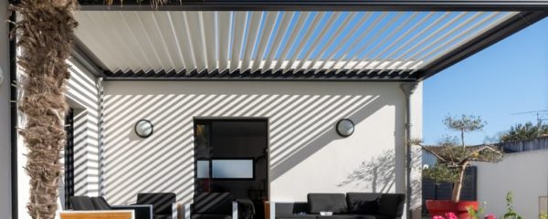 pergola en aluminium