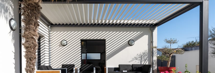 pergola en aluminium