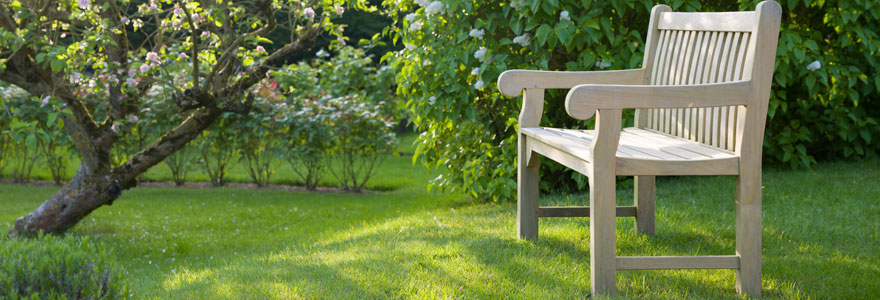 banc de jardin