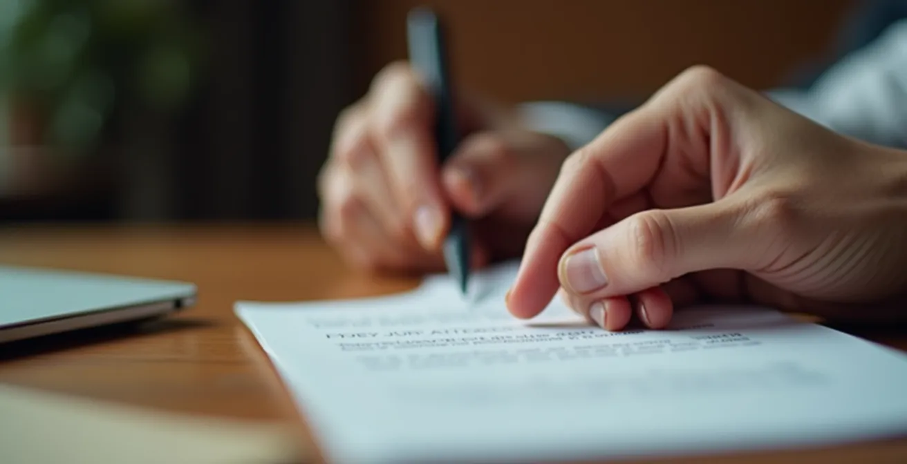 Gros plan expressif des mains d'une personne examinant une carte ou document imprimé premium, montrant interaction émotionnelle avec le support matériel