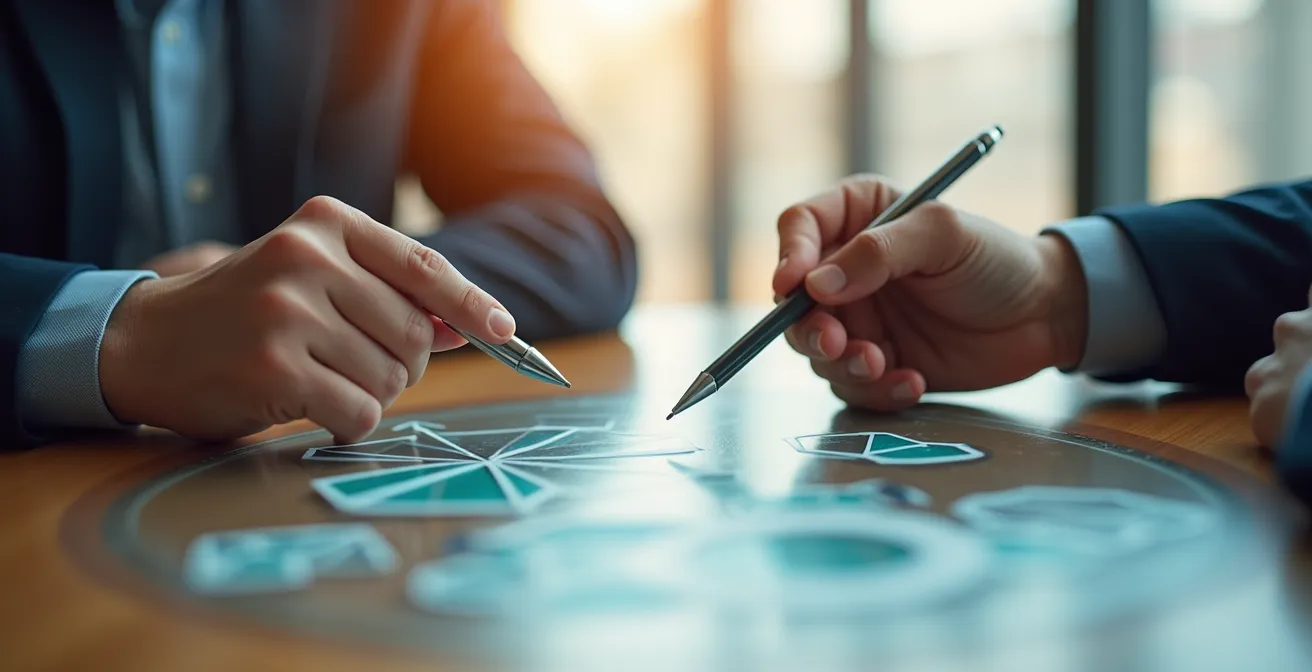 Négociation stratégique entre professionnels